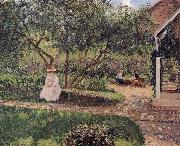 Camille Pissarro corner of the garden Spain oil painting artist